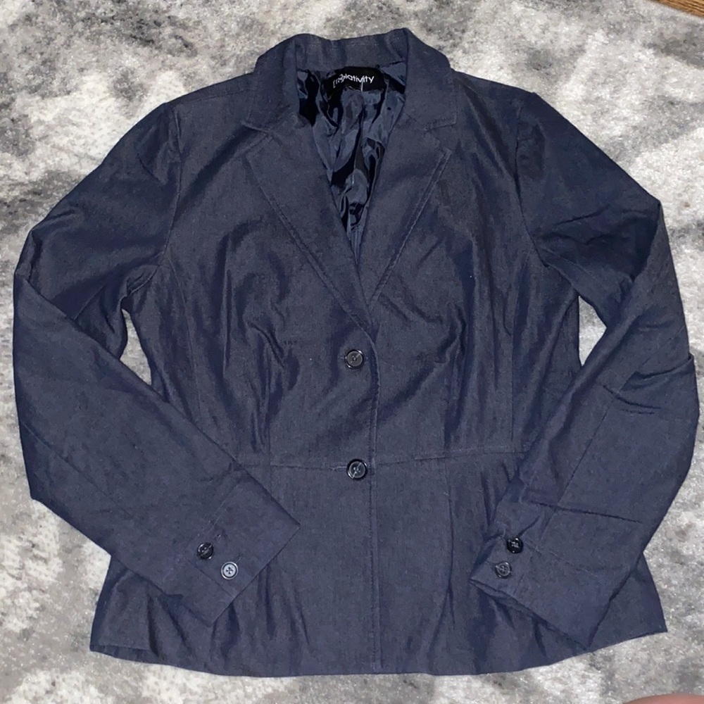 Dark Navy 2 button Blazer